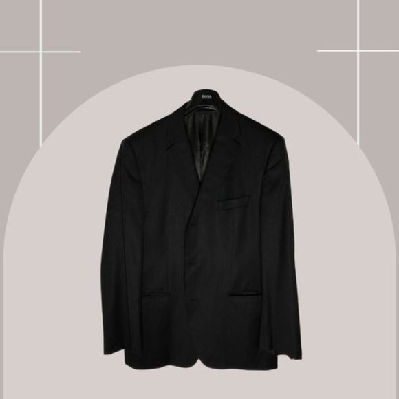 Hugo Boss Other - #5 - HUGO BOSS - BLACK JACKET ONLY - SIZE 46R